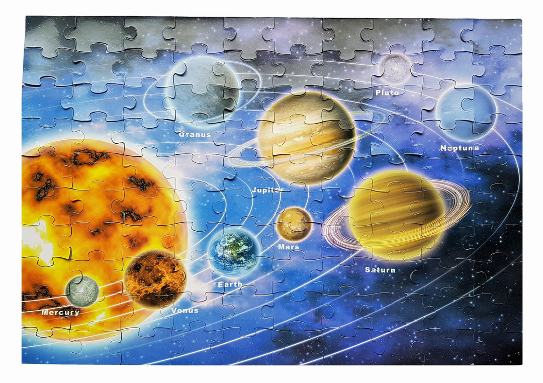 Puzzle magnétique - Système solaire (en anglais) | City Puzzle puzzle City puzzle 