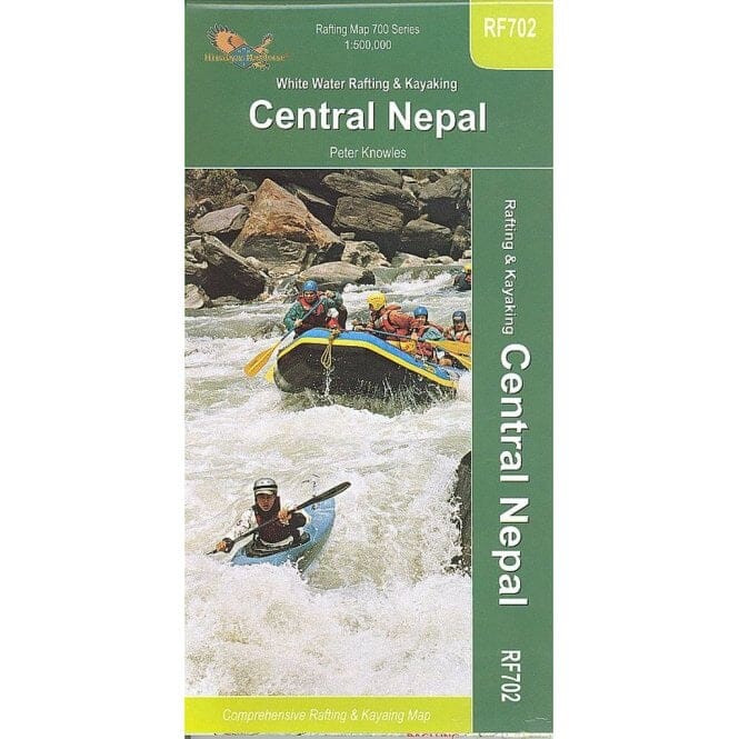 Carte de rafting - Rafting en eau vive et kayak au centre du Népal (RF702) | Himalayan MapHouse carte de randonnée Himalayan MapHouse