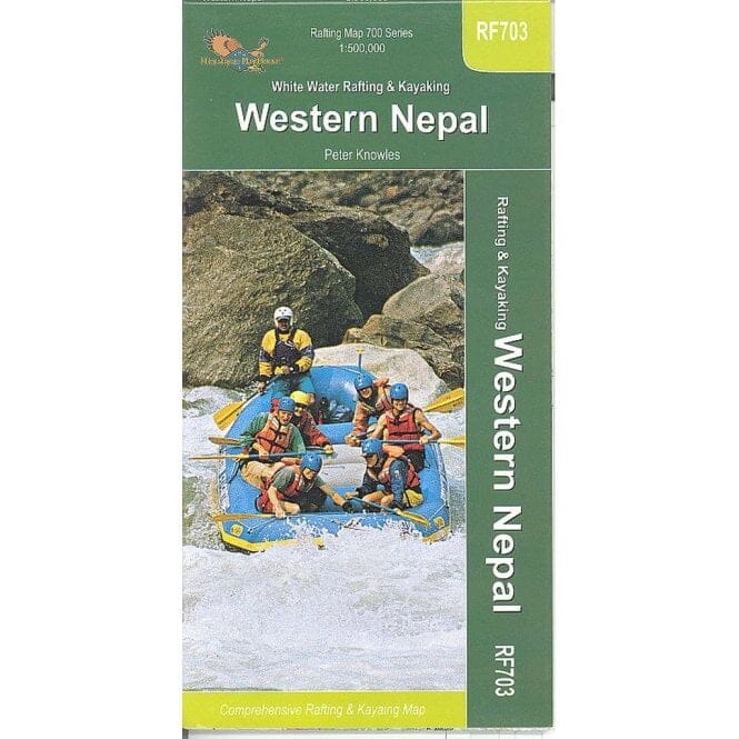 Carte de rafting - Rafting en eau vive et kayak dans l'ouest du Népal (RF703) | Himalayan MapHouse carte de randonnée Himalayan MapHouse
