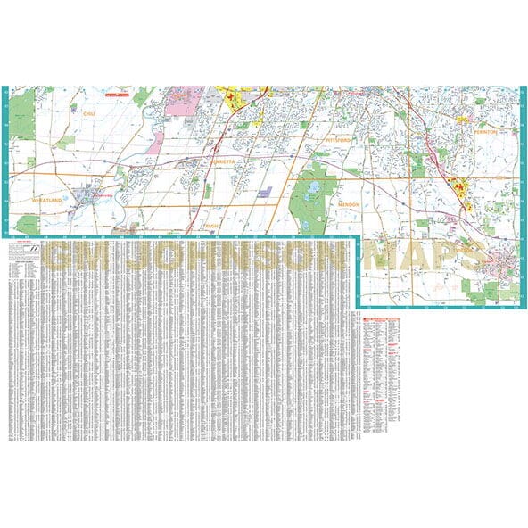 Rochester, New York | GM Johnson plan de ville GM Johnson
