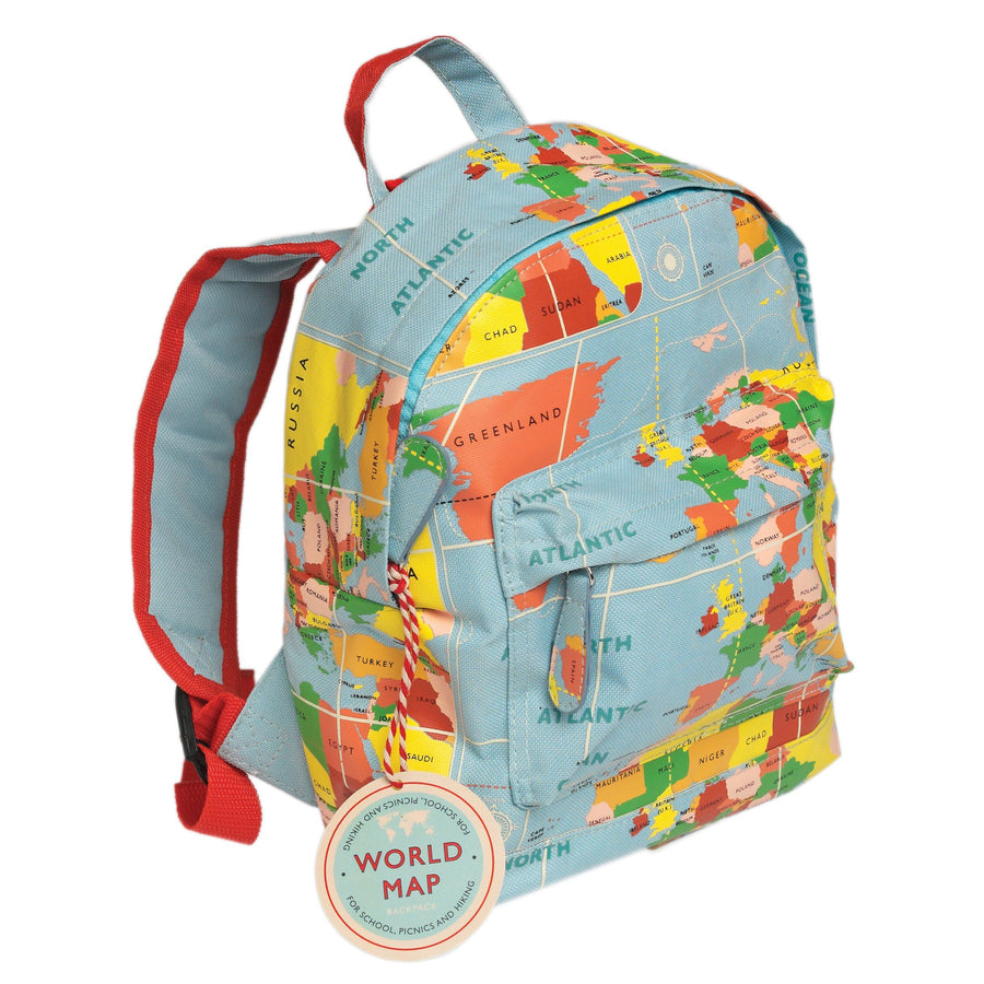 Sac à dos pour enfants - décor "World map" | Rex International accessoire de voyage Rex International 