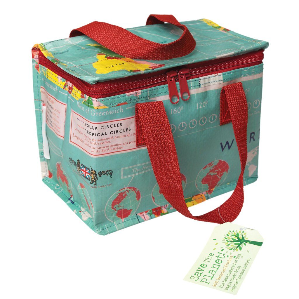 Sac à lunch isotherme - décor "World map" | Rex International accessoire Rex International