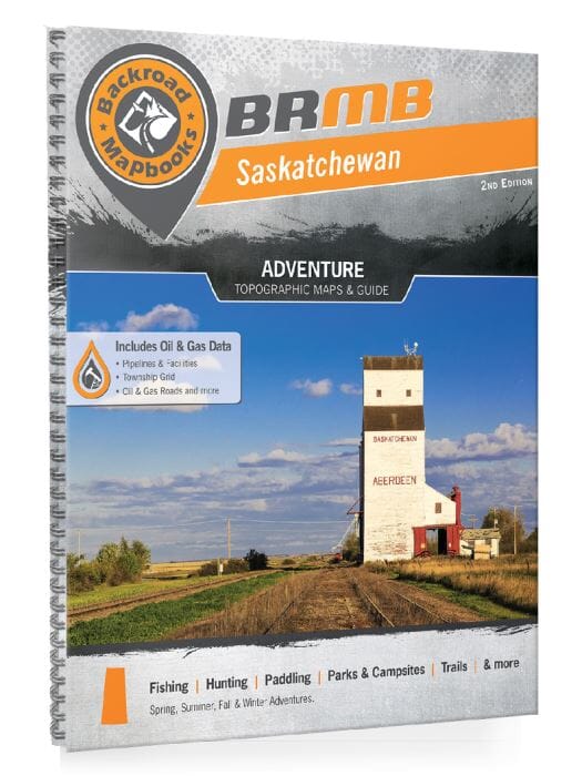 Saskatchewan MapBook | Backroads Mapbooks atlas Backroads Mapbooks