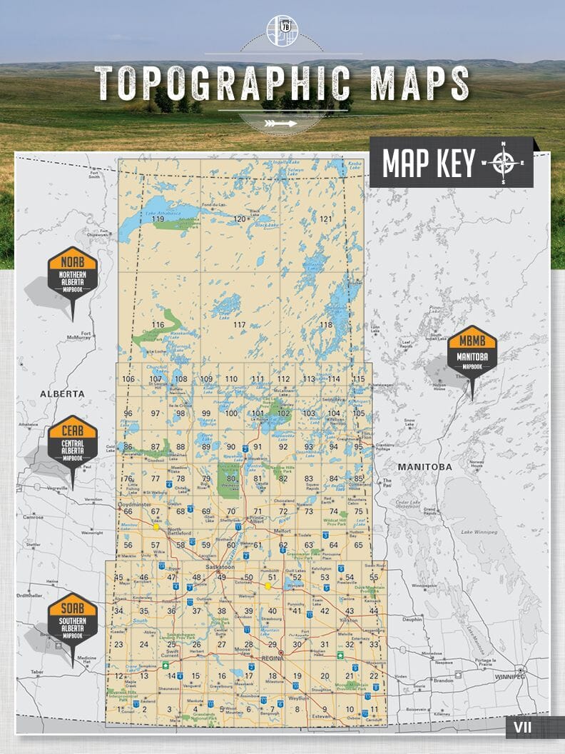 Saskatchewan MapBook | Backroads Mapbooks atlas Backroads Mapbooks 