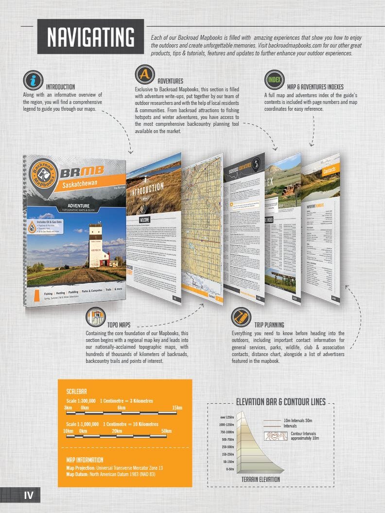 Saskatchewan MapBook | Backroads Mapbooks atlas Backroads Mapbooks 