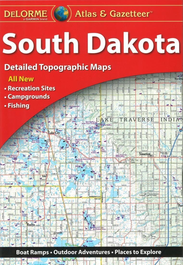 South Dakota Atlas & Gazetteer | DeLorme atlas DeLorme Default Title