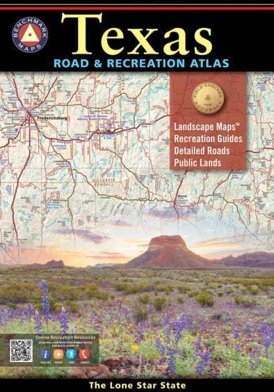 Texas Road and Recreation Atlas | Benchmark Maps atlas Benchmark Maps Default Title