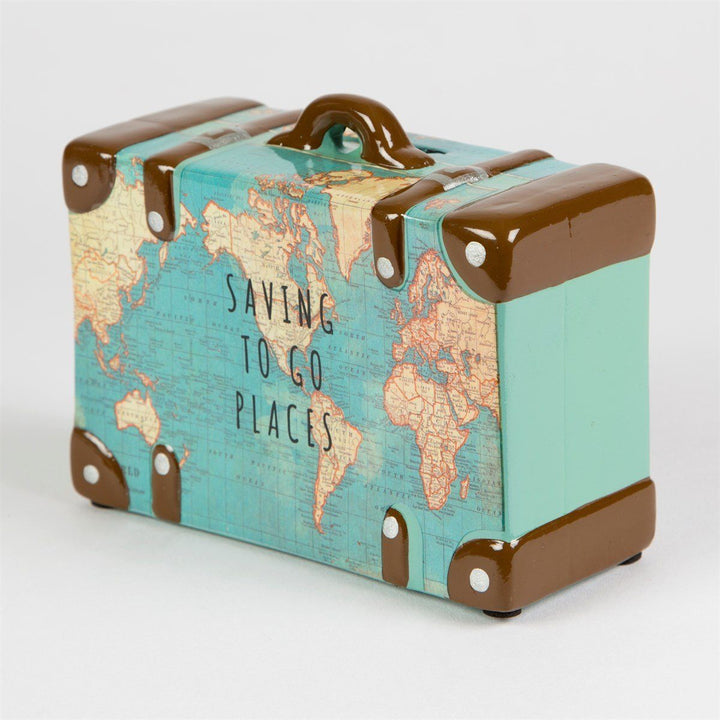 Tirelire style vintage - Design "Autour du Monde" | Sass & Belle accessoire Sass & Belle 