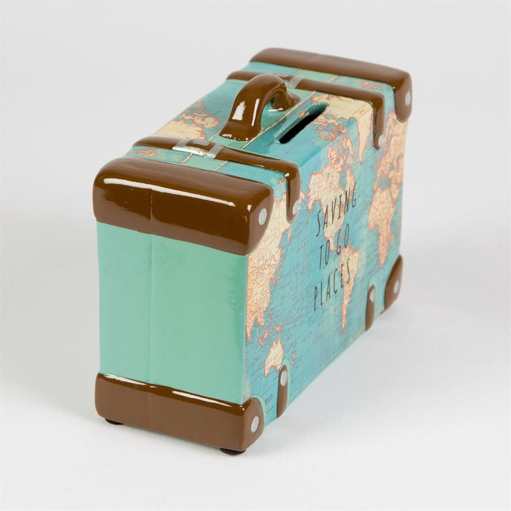 Tirelire style vintage - Design "Autour du Monde" | Sass & Belle accessoire Sass & Belle 