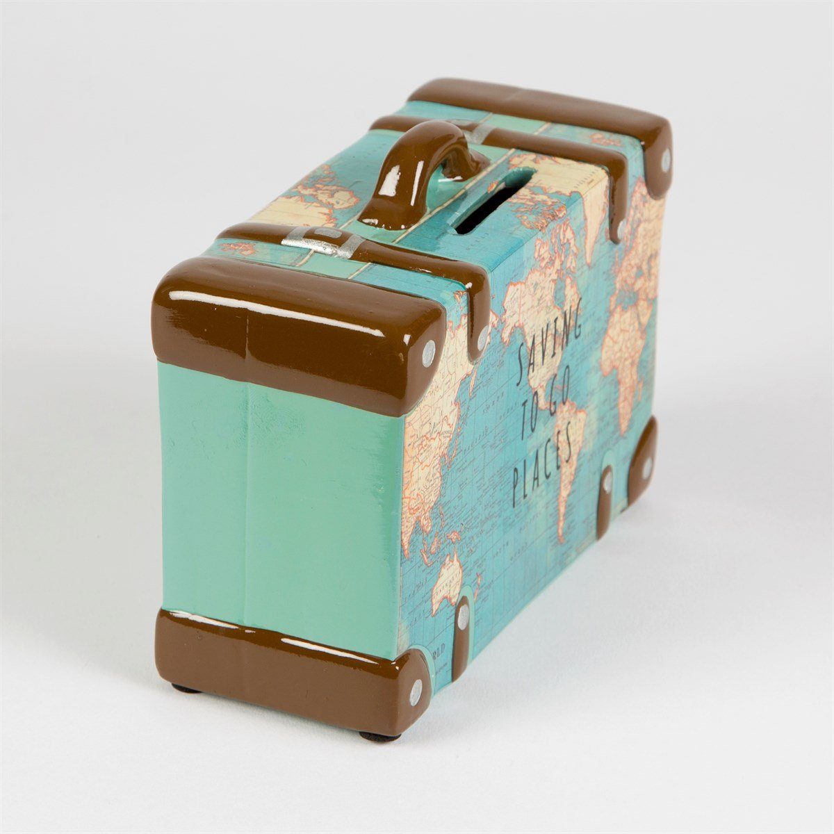 Tirelire style vintage - Design "Autour du Monde" | Sass & Belle accessoire Sass & Belle 