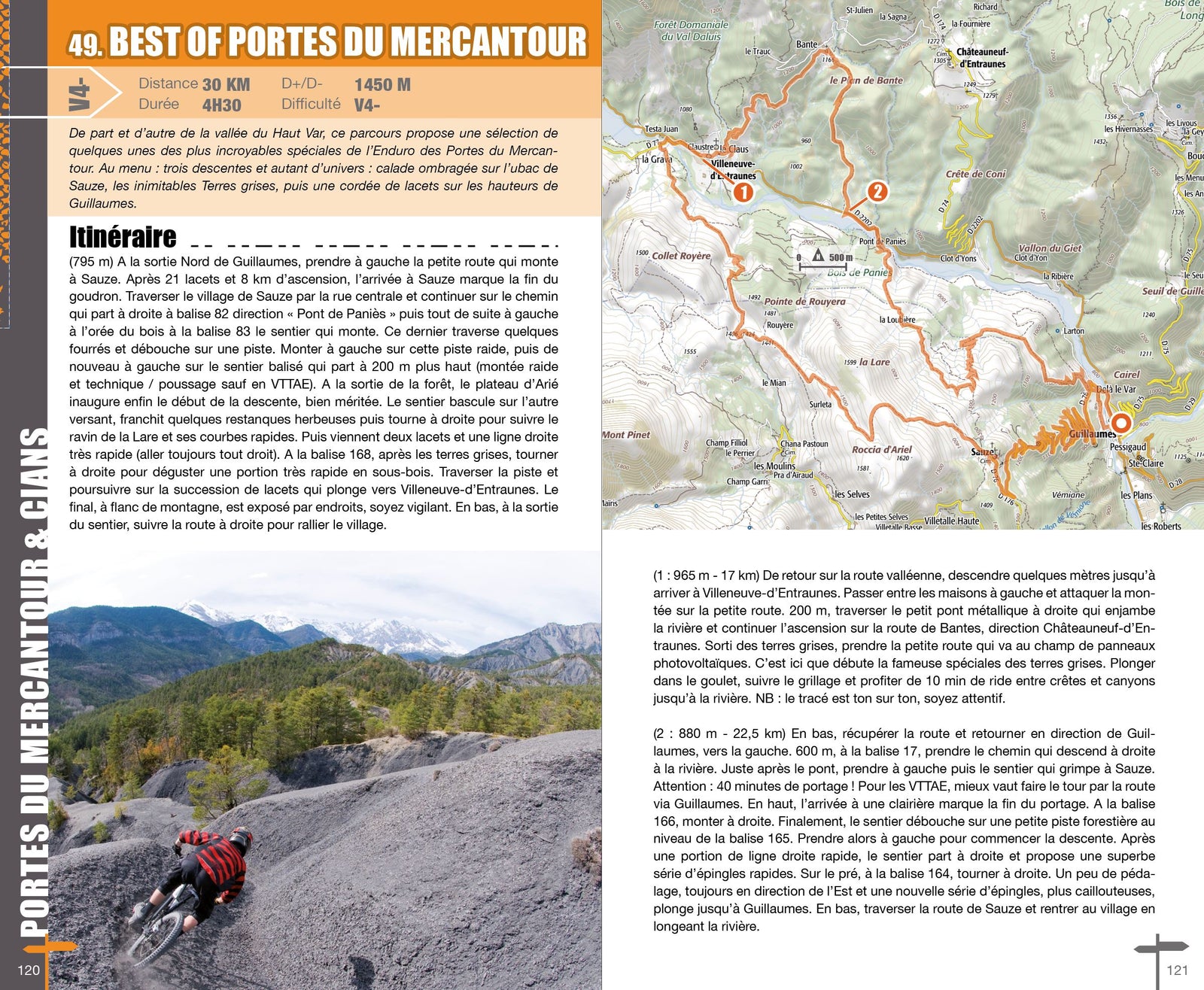 Topoguide cyclo - Alpes-Maritimes : 100 itinéraires VTT | VTOPO guide cycliste VTOPO