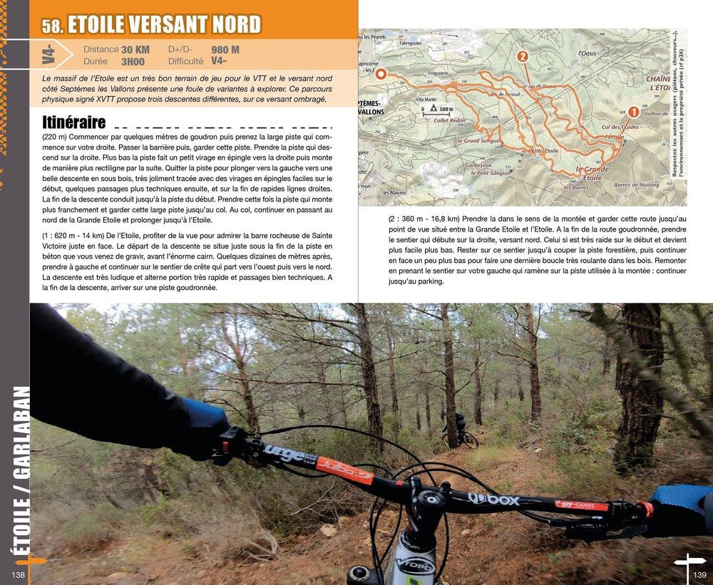 Topoguide cyclo - Bouches-du-Rhône : 88 itinéraires VTT | VTOPO guide vélo VTOPO 