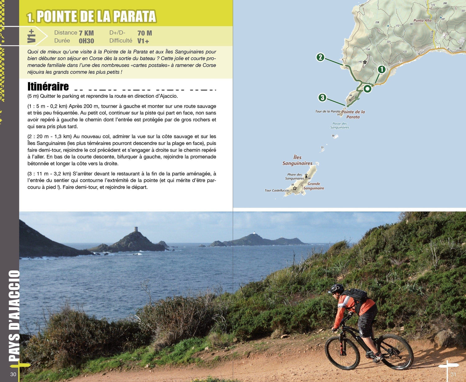 Topoguide cyclo - Corse : 50 itinéraires VTT | VTOPO guide cycliste VTOPO