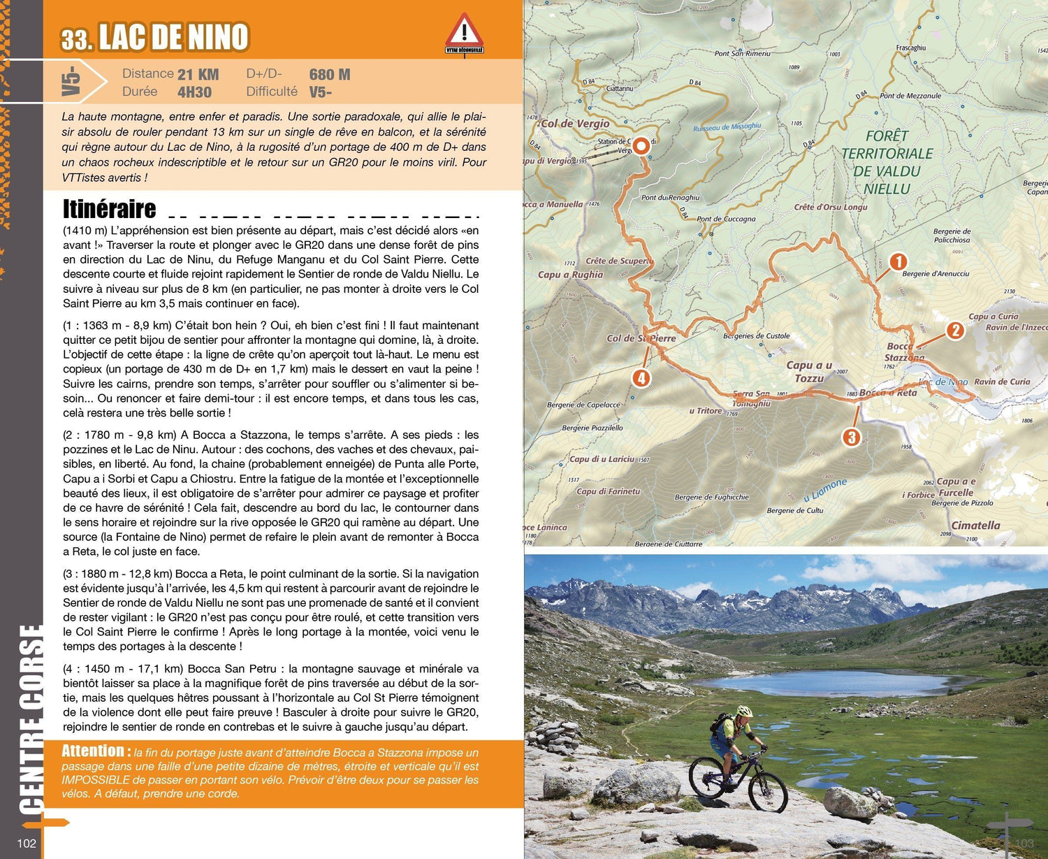 Topoguide cyclo - Corse : 50 itinéraires VTT | VTOPO guide cycliste VTOPO