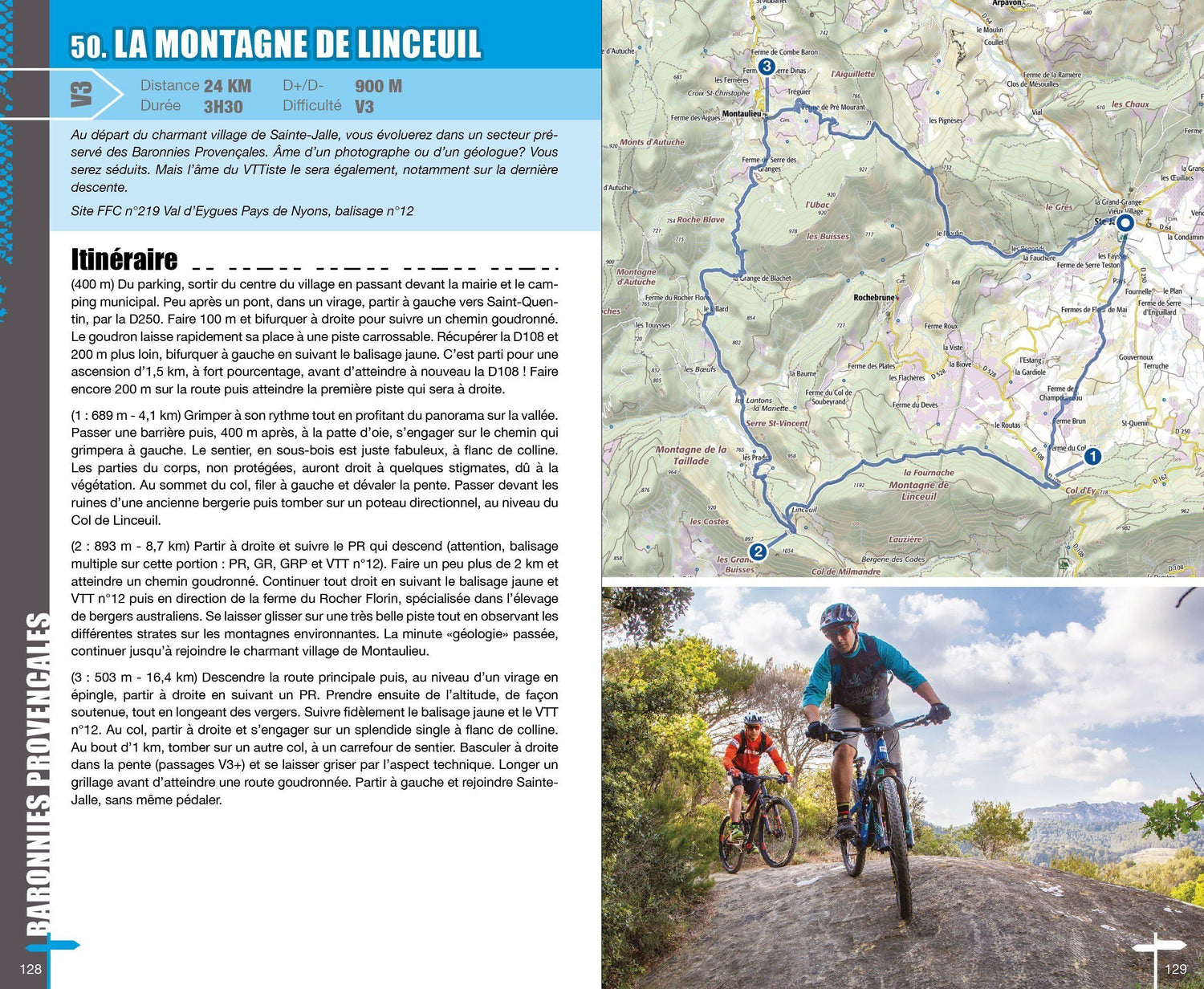 Topoguide cyclo - Drôme : 76 itinéraires VTT | VTOPO guide cycliste VTOPO