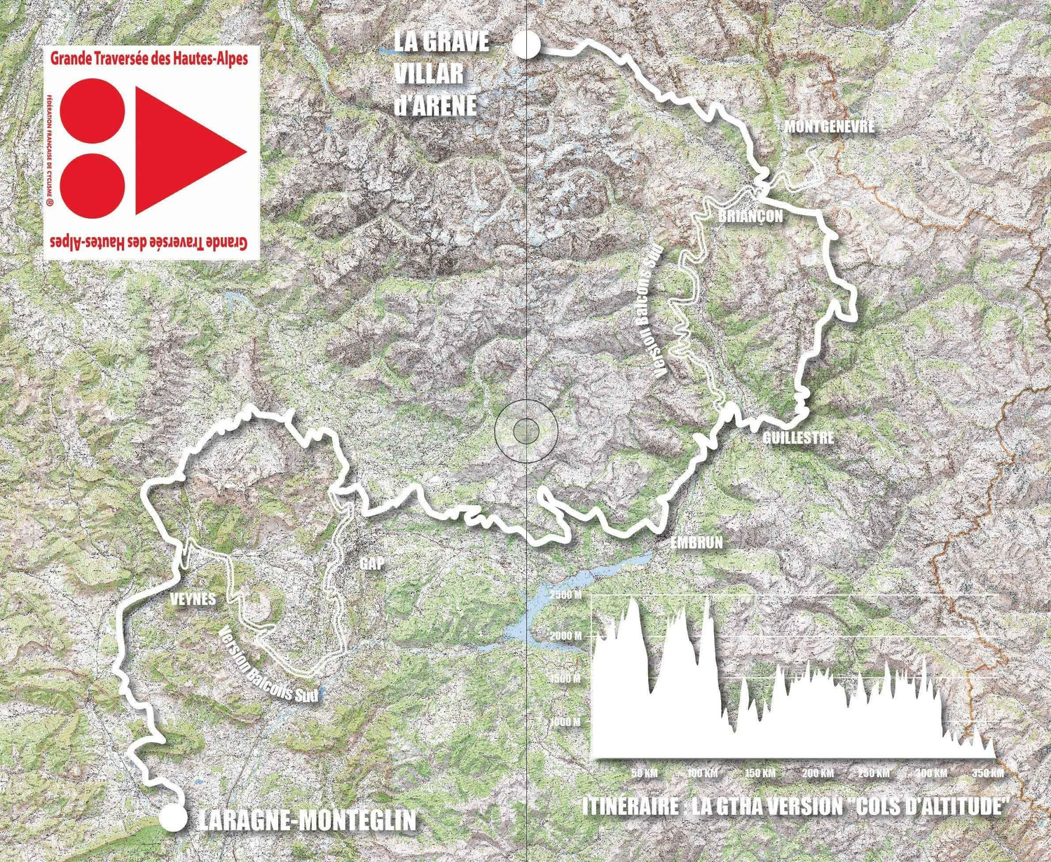 Topoguide cyclo - Grande traversée des Hautes-Alpes - Itinérance | VTOPO guide cycliste VTOPO