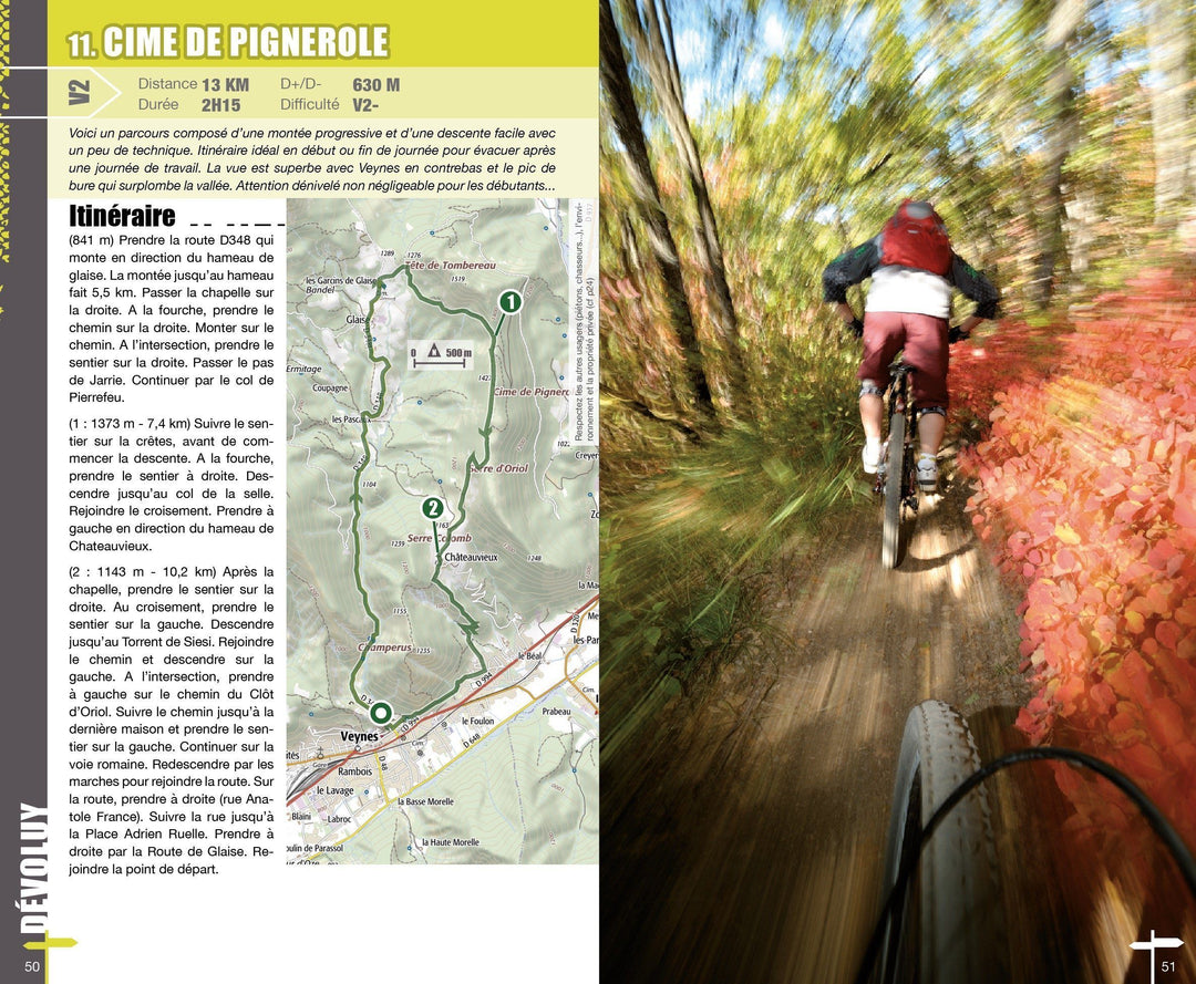 Topoguide cyclo - Hautes-Alpes : 92 itinéraires VTT | VTOPO guide vélo VTOPO 