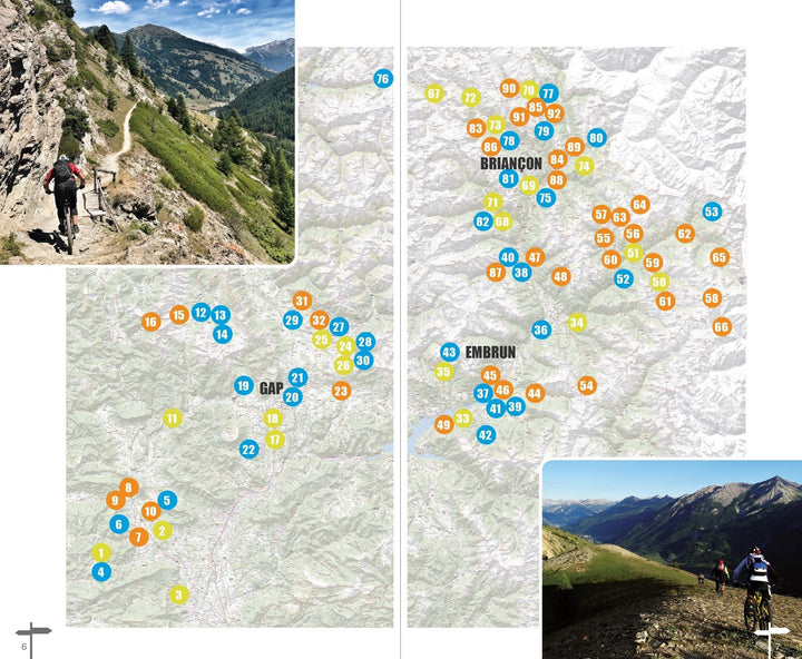 Topoguide cyclo - Hautes-Alpes : 92 itinéraires VTT | VTOPO guide vélo VTOPO 