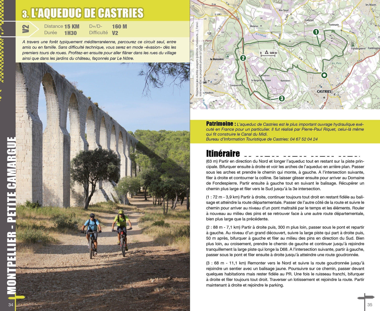 Topoguide cyclo - Hérault : 62 itinéraires VTT | VTOPO guide cycliste VTOPO