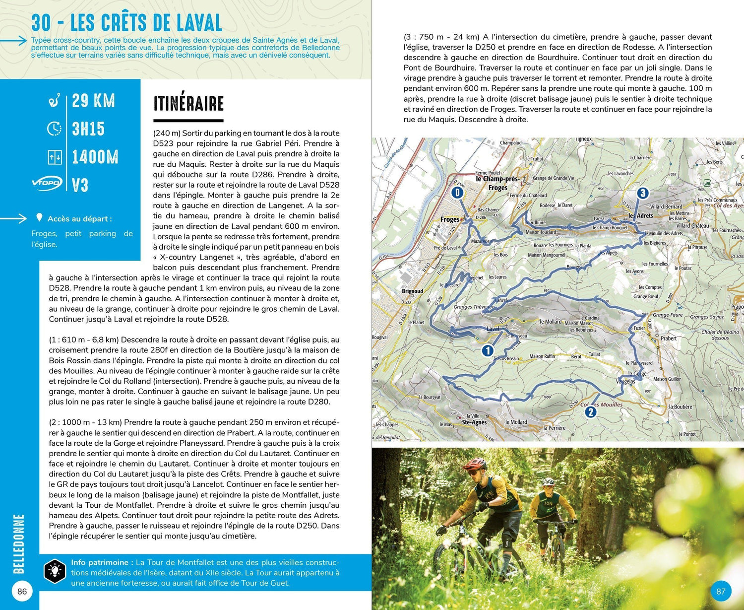 Topoguide cyclo - Isère : 90 itinéraires VTT | VTOPO guide cycliste VTOPO