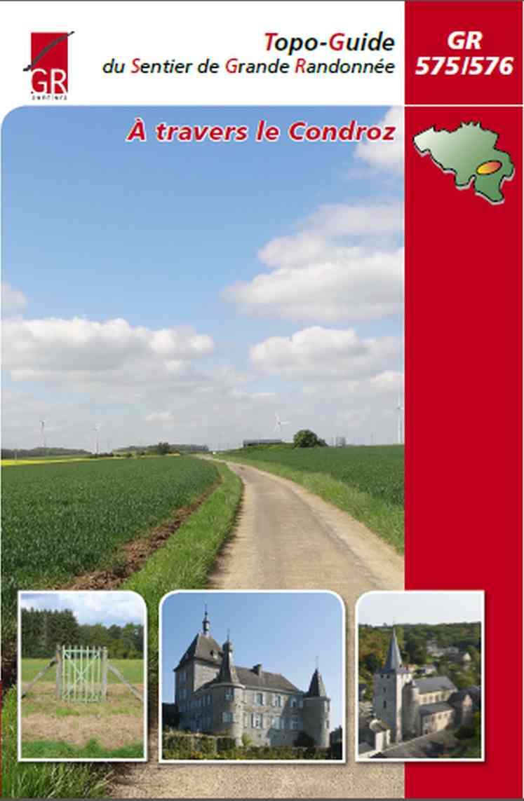 Topoguide de randonnée - A travers le Condroz - GR575/576 (Belgique) | Les Sentiers de Grande Randonnée guide de randonnée Les Sentiers de Grande Randonnée Default Title