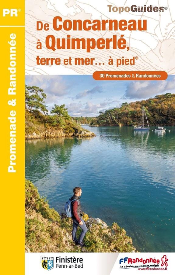 Topoguide de randonnée - Concarneau à Quimperlé, terre et mer à pied | FFR guide de randonnée FFR - Fédération Française de Randonnée