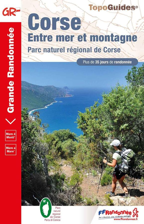 Topoguide de randonnée - Corse entre mer & montagne | FFR guide de randonnée FFR - Fédération Française de Randonnée