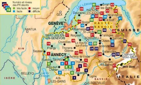 Topoguide de randonnée - La Haute-Savoie à pied | FFR guide de randonnée FFR - Fédération Française de Randonnée 
