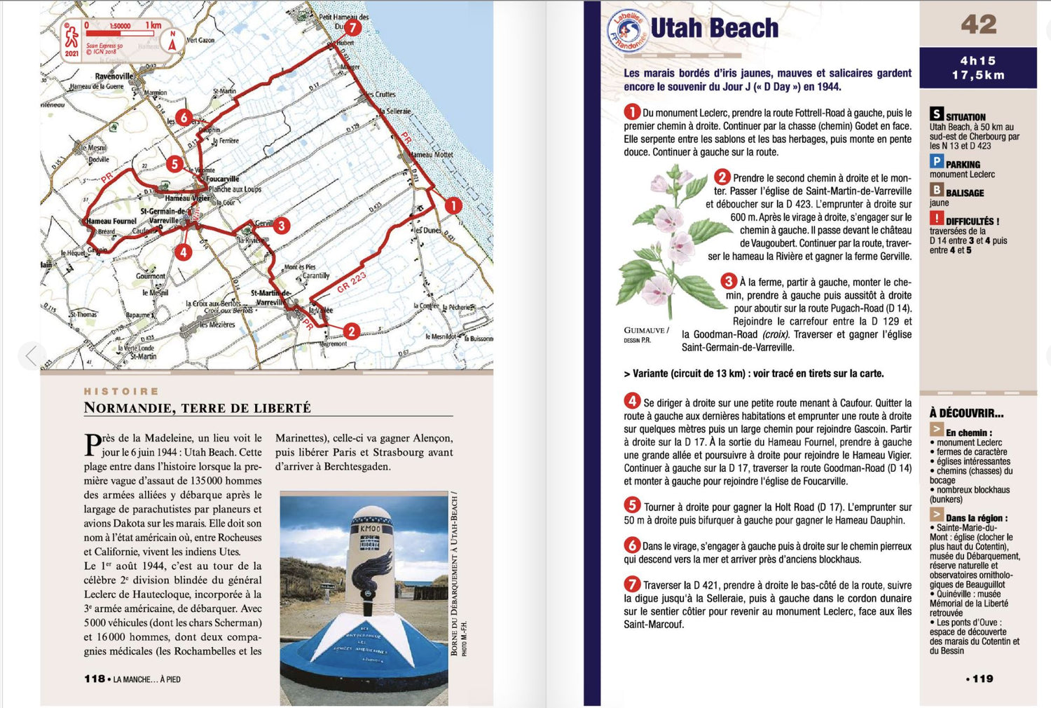 Topoguide de randonnée - La Manche à pied | FFR guide de randonnée FFR - Fédération Française de Randonnée 