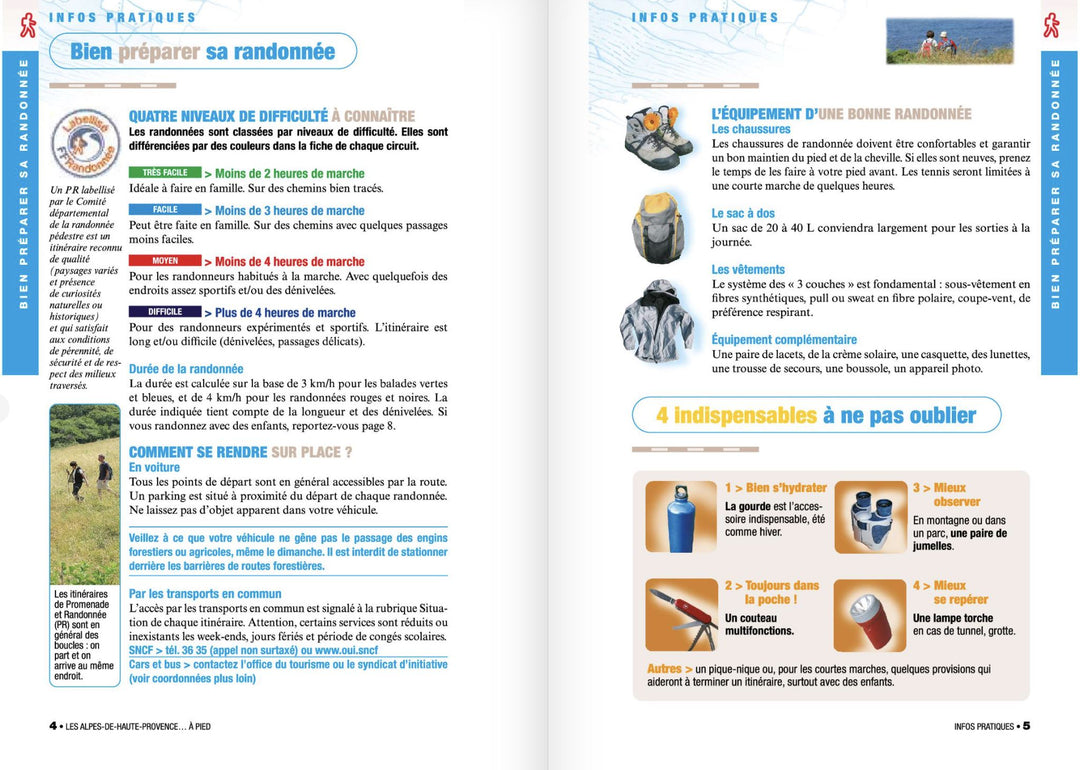 Topoguide de randonnée - Les Alpes-de-Haute-Provence à pied | FFR guide de randonnée FFR - Fédération Française de Randonnée 