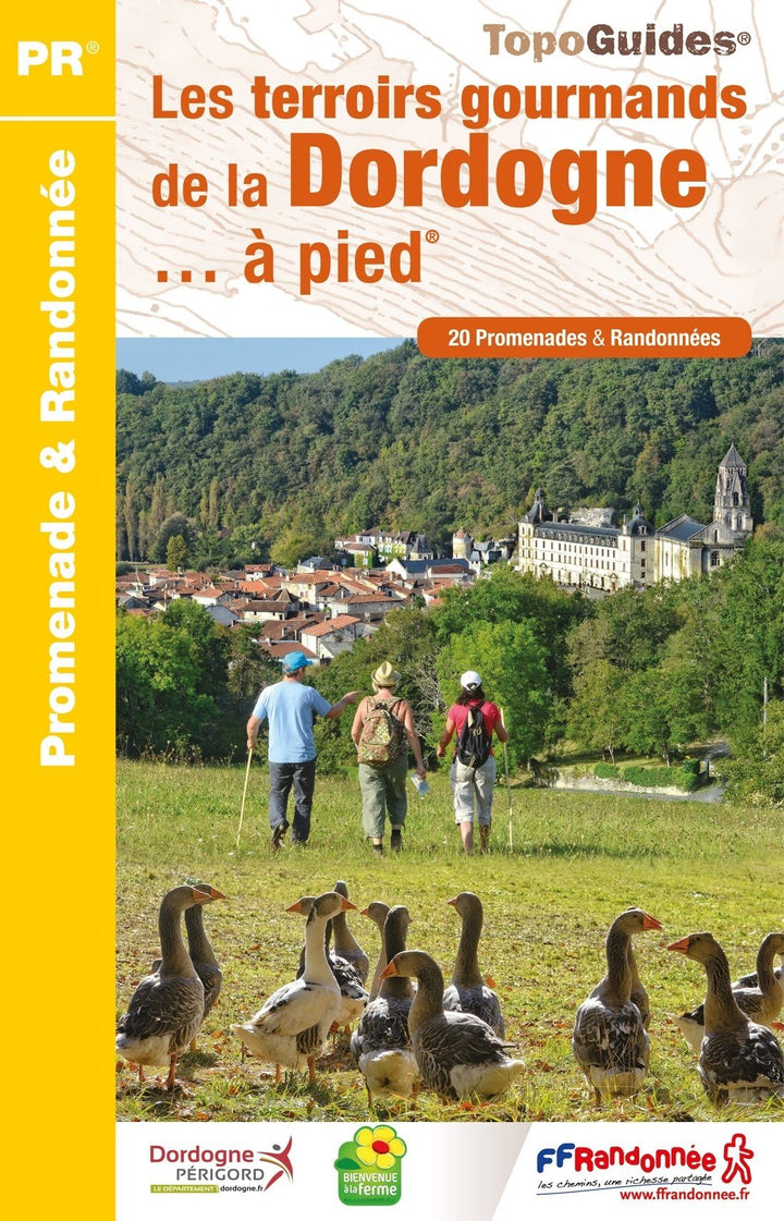 Guide de randonnée - Les terroirs de la Dordogne, à pied | FFR - La Compagnie des Cartes