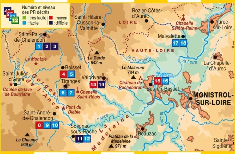 Topoguide de randonnée - Rochebaron à Chalencon | FFR guide de randonnée FFR - Fédération Française de Randonnée