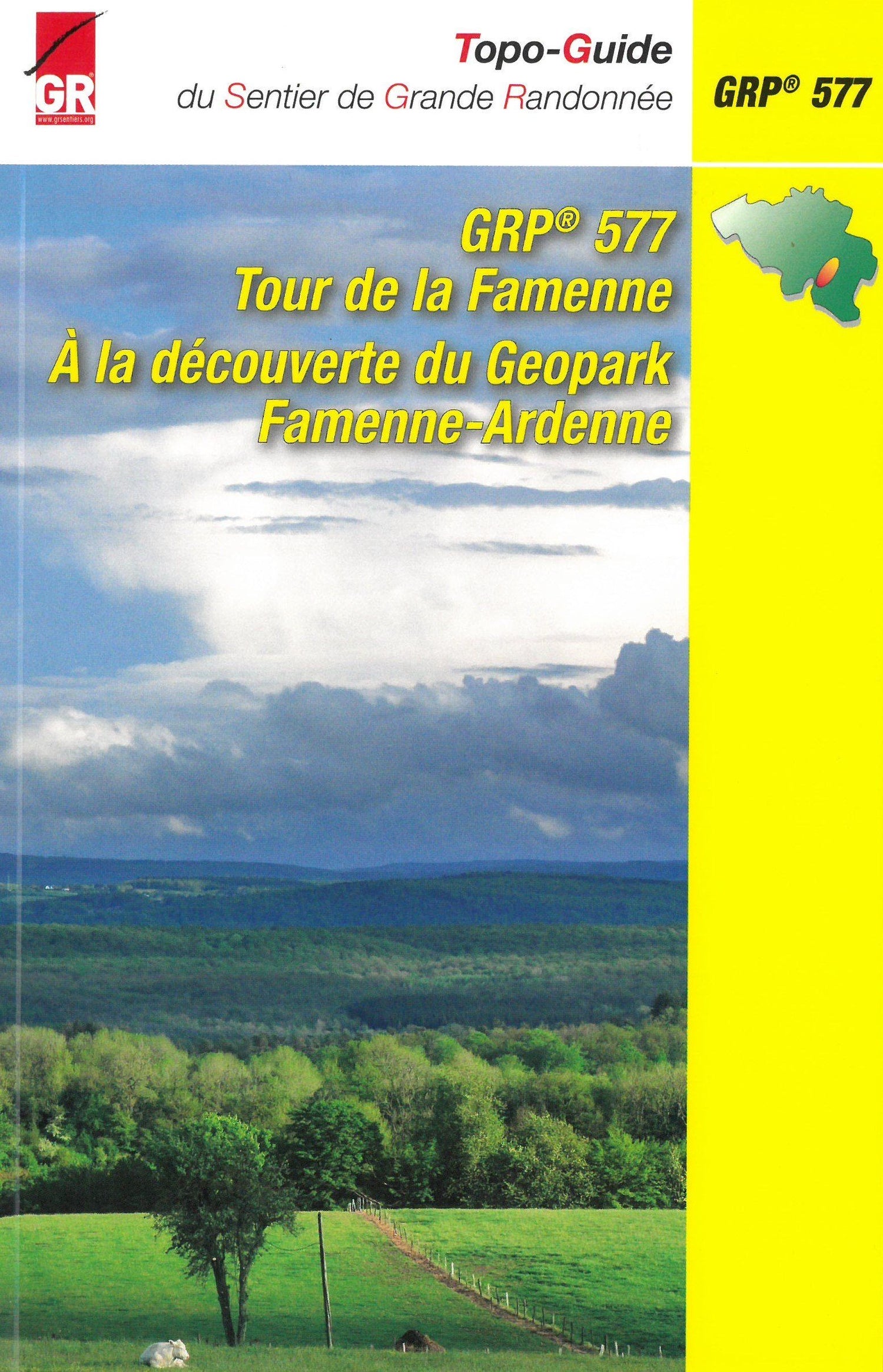 Topoguide de randonnée - Tour de la Famenne GR577 (Belgique) | Les Sentiers de Grande Randonnée guide de randonnée Les Sentiers de Grande Randonnée