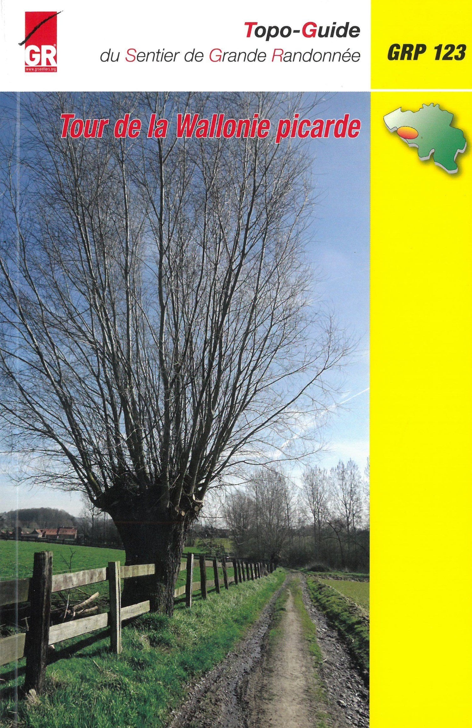 Topoguide de randonnée - Tour de la Wallonie Picarde GRP123 (Belgique) | Les Sentiers de Grande Randonnée guide de randonnée Les Sentiers de Grande Randonnée