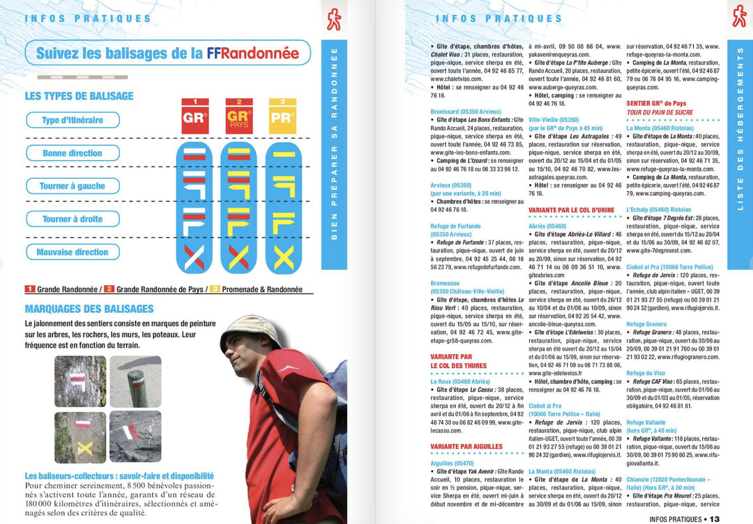 Topoguide de randonnée - Tour du Queyras | FFR guide de randonnée FFR - Fédération Française de Randonnée 