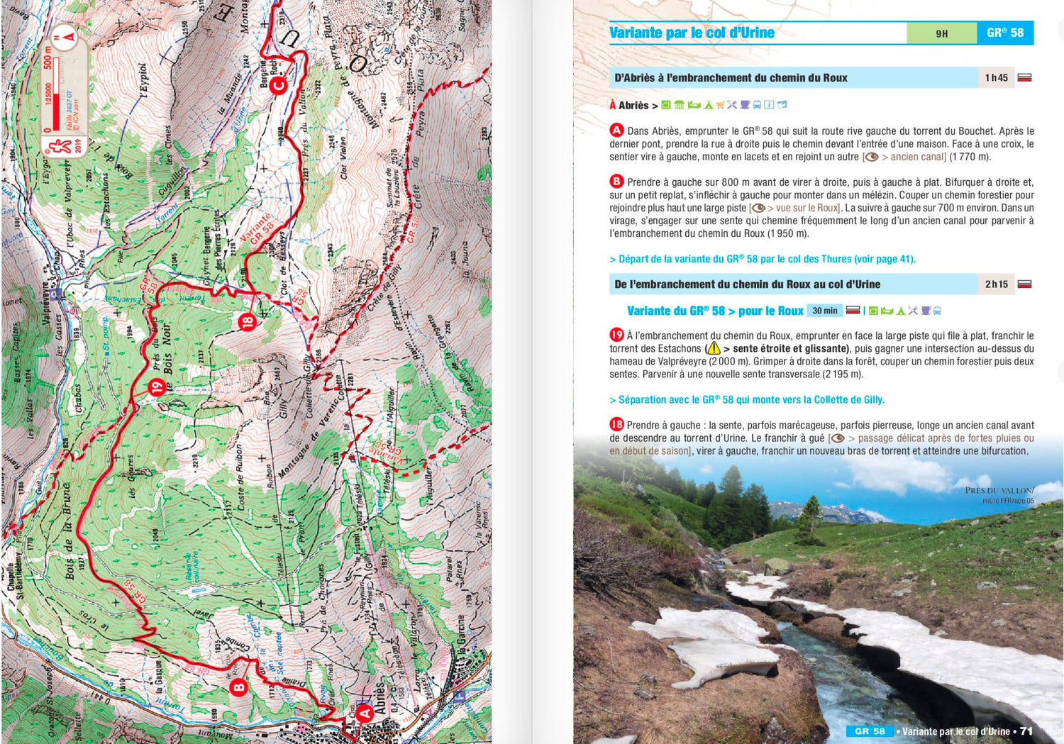 Topoguide de randonnée - Tour du Queyras - GR58 | FFR guide de randonnée FFR - Fédération Française de Randonnée