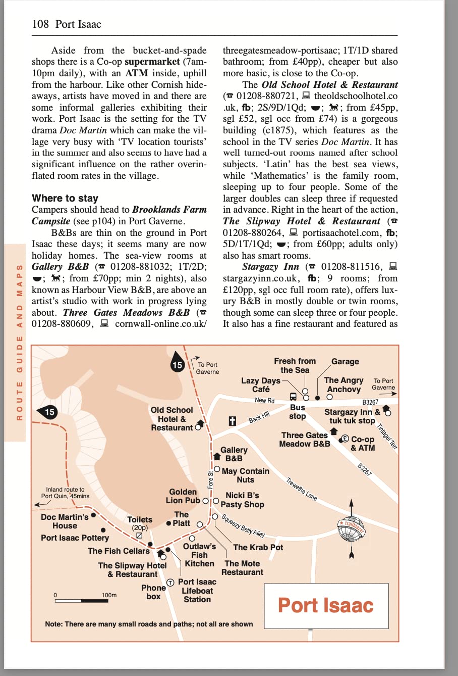 Topoguide de randonnées (en anglais) - Cornwall Coast Path | Trailblazer guide de randonnée Trailblazer