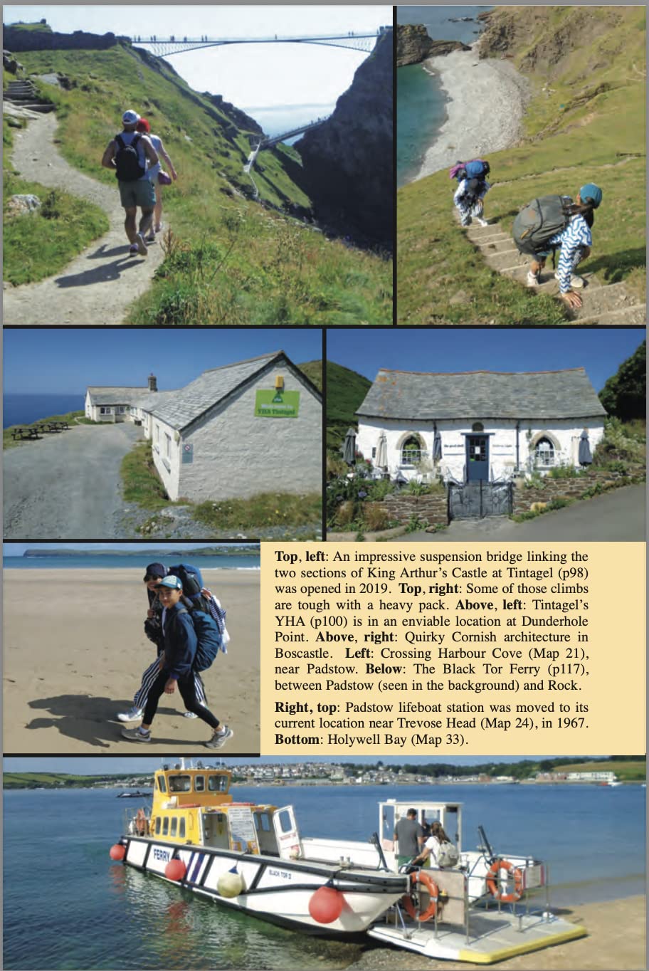 Topoguide de randonnées (en anglais) - Cornwall Coast Path | Trailblazer guide de randonnée Trailblazer