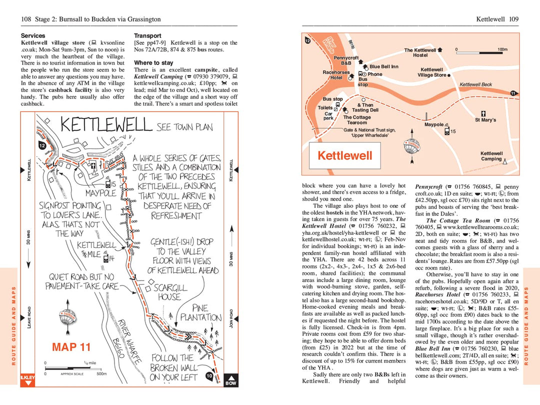 Topoguide de randonnées (en anglais) - Dales Way | Trailblazer guide de conversation Trailblazer 