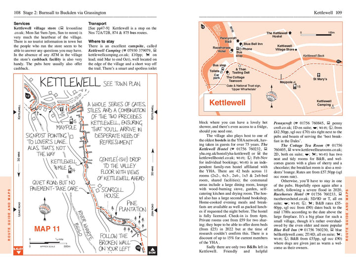 Topoguide de randonnées (en anglais) - Dales Way | Trailblazer guide de conversation Trailblazer 