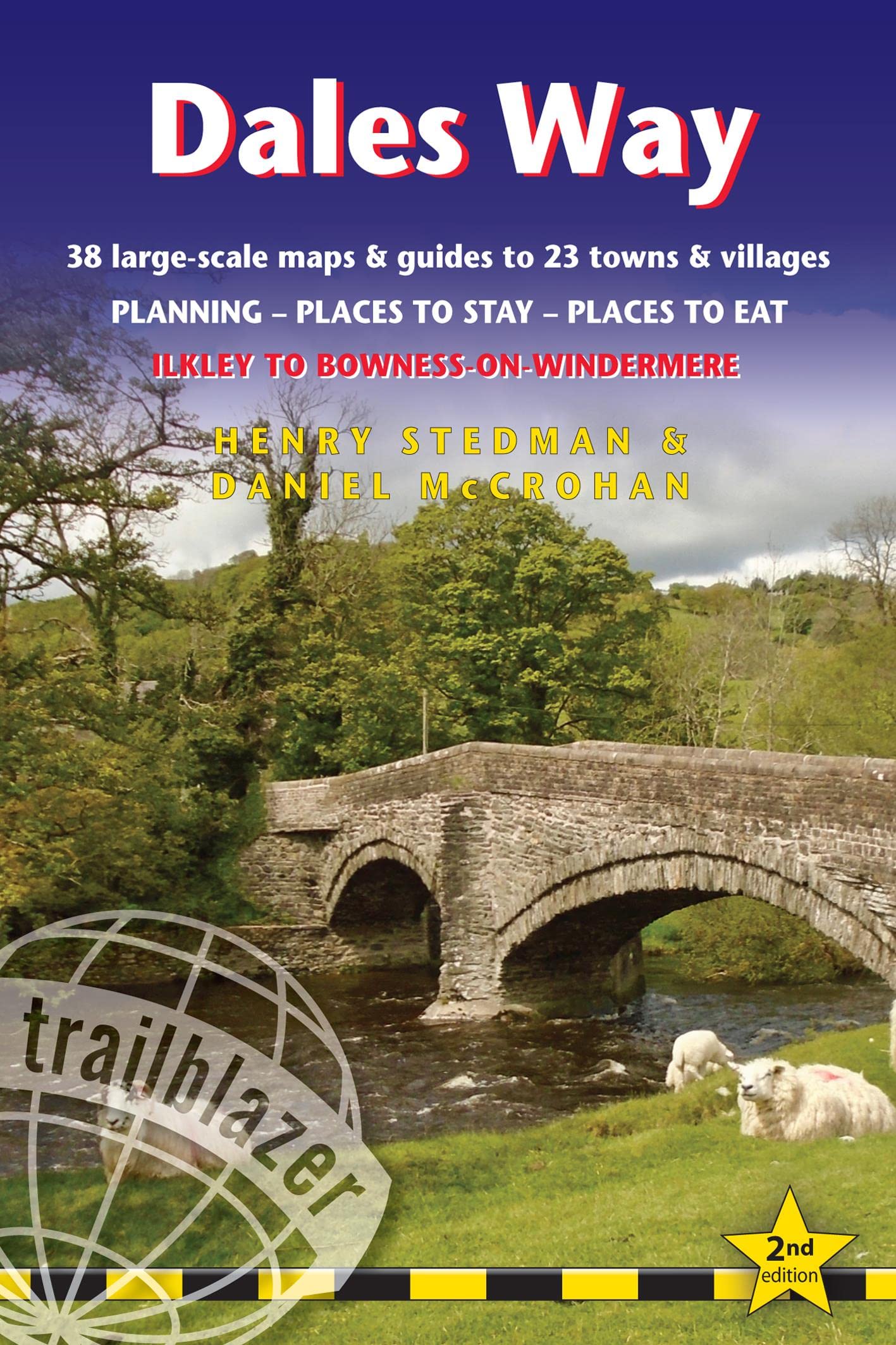 Topoguide de randonnées (en anglais) - Dales Way | Trailblazer guide de randonnée Trailblazer