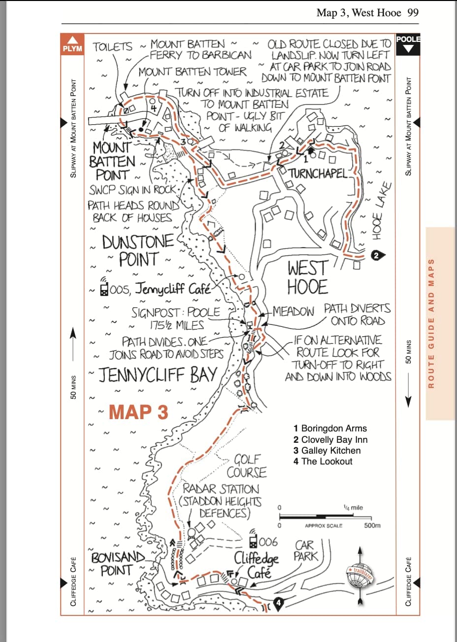 Topoguide de randonnées (en anglais) - Dorset & South Devon | Trailblazer guide de randonnée Trailblazer 