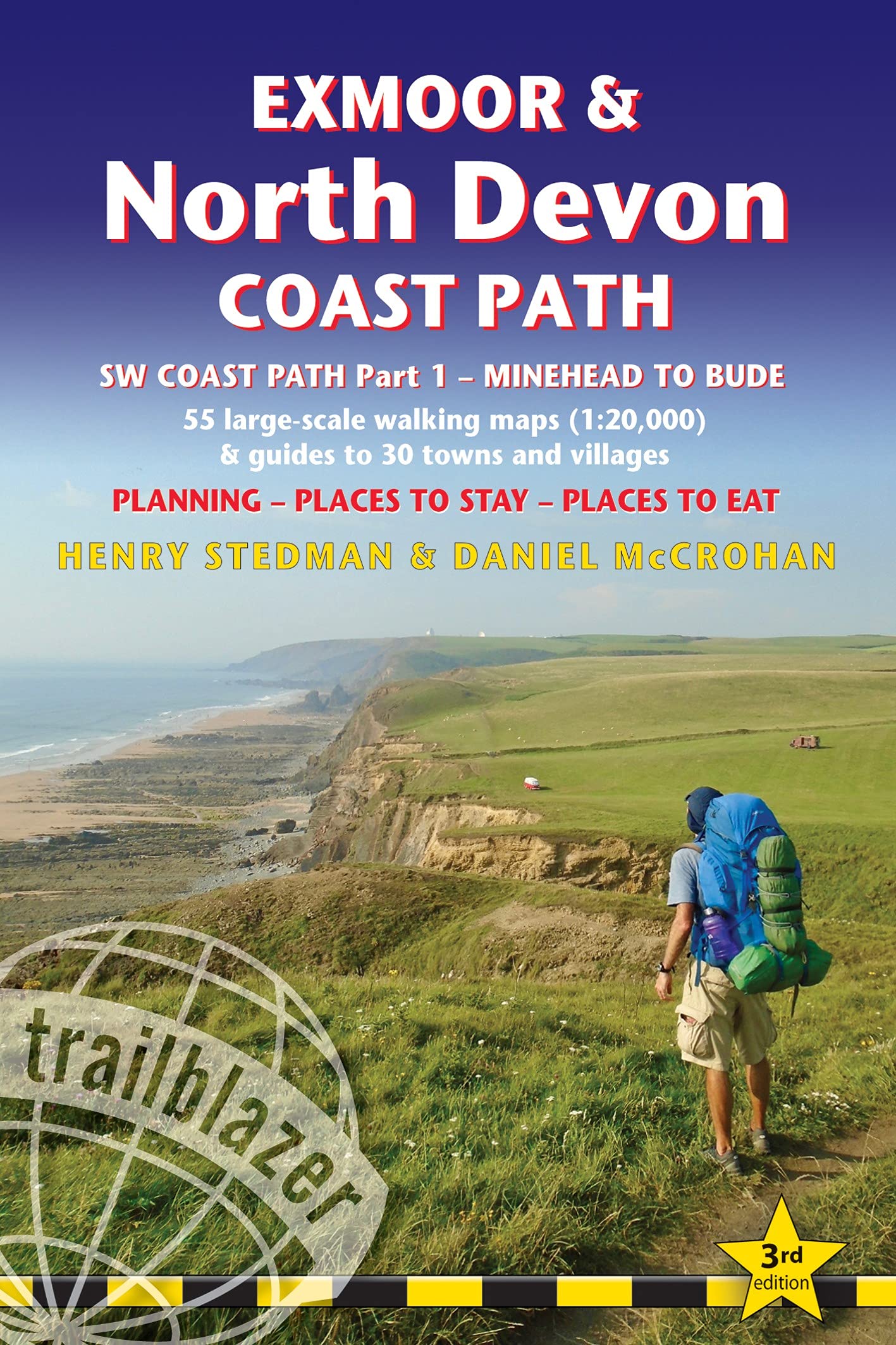 Topoguide de randonnées (en anglais) - Exmoor & North Devon Coast Path | Trailblazer guide de randonnée Trailblazer 