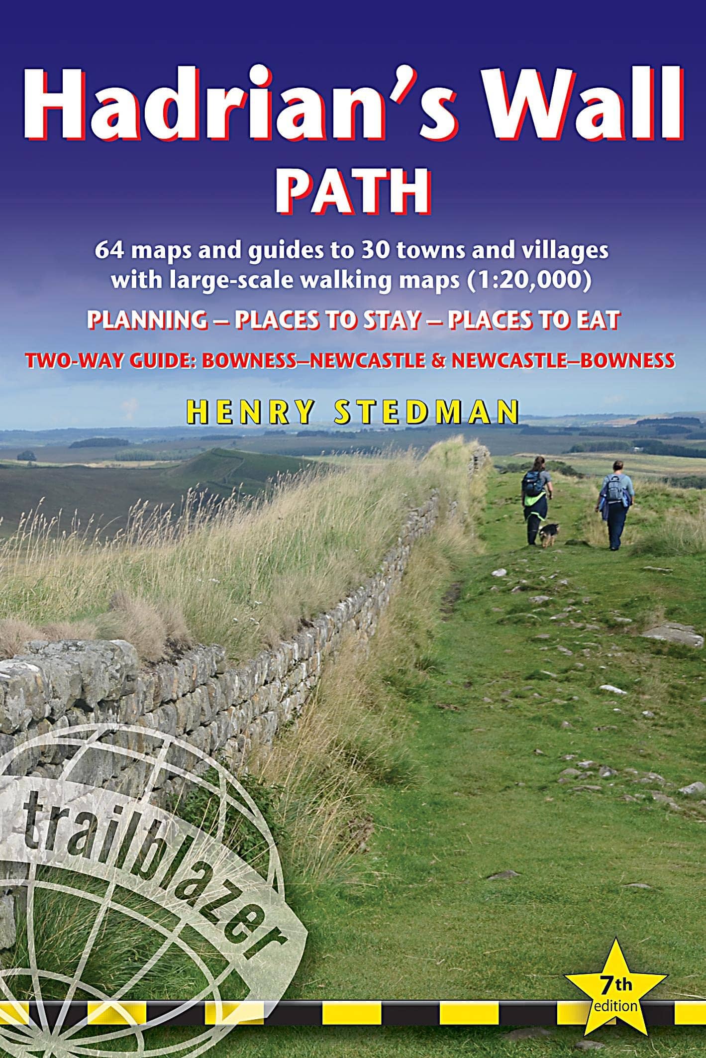 Topoguide de randonnées (en anglais) - Hadrian's Wall Path | Trailblazer guide de randonnée Trailblazer