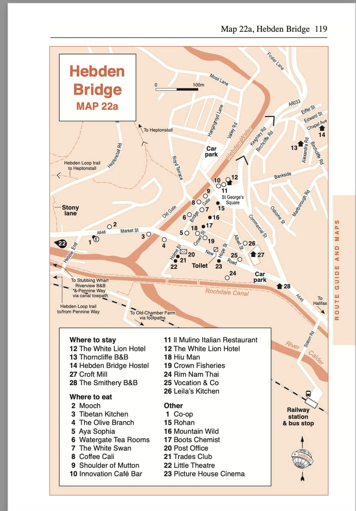 Topoguide de randonnées (en anglais) - Pennine Way | Trailblazer guide de randonnée Trailblazer 