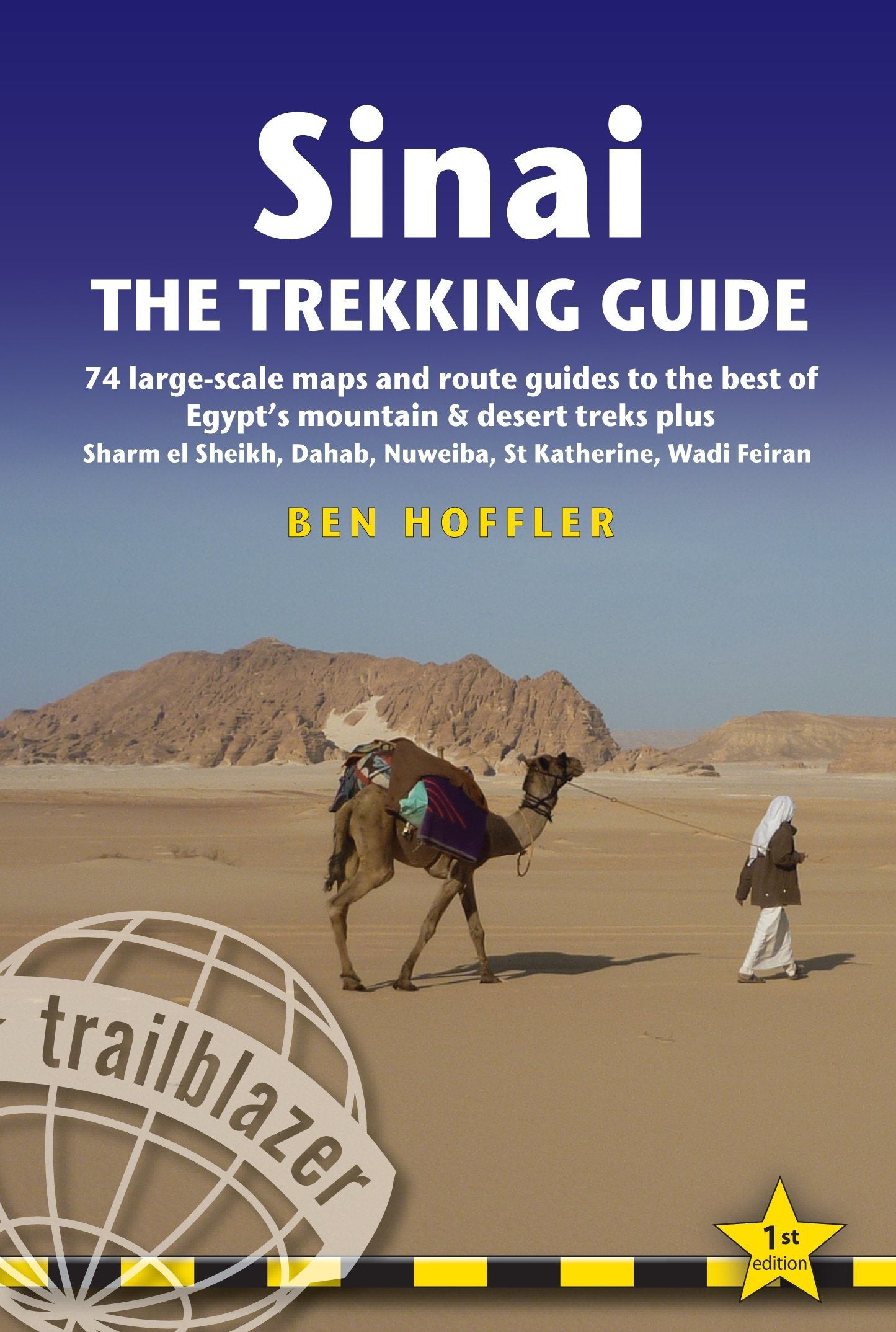 Topoguide de randonnées (en anglais) - Sinai trekking guide | Trailblazer guide de randonnée Trailblazer Default Title