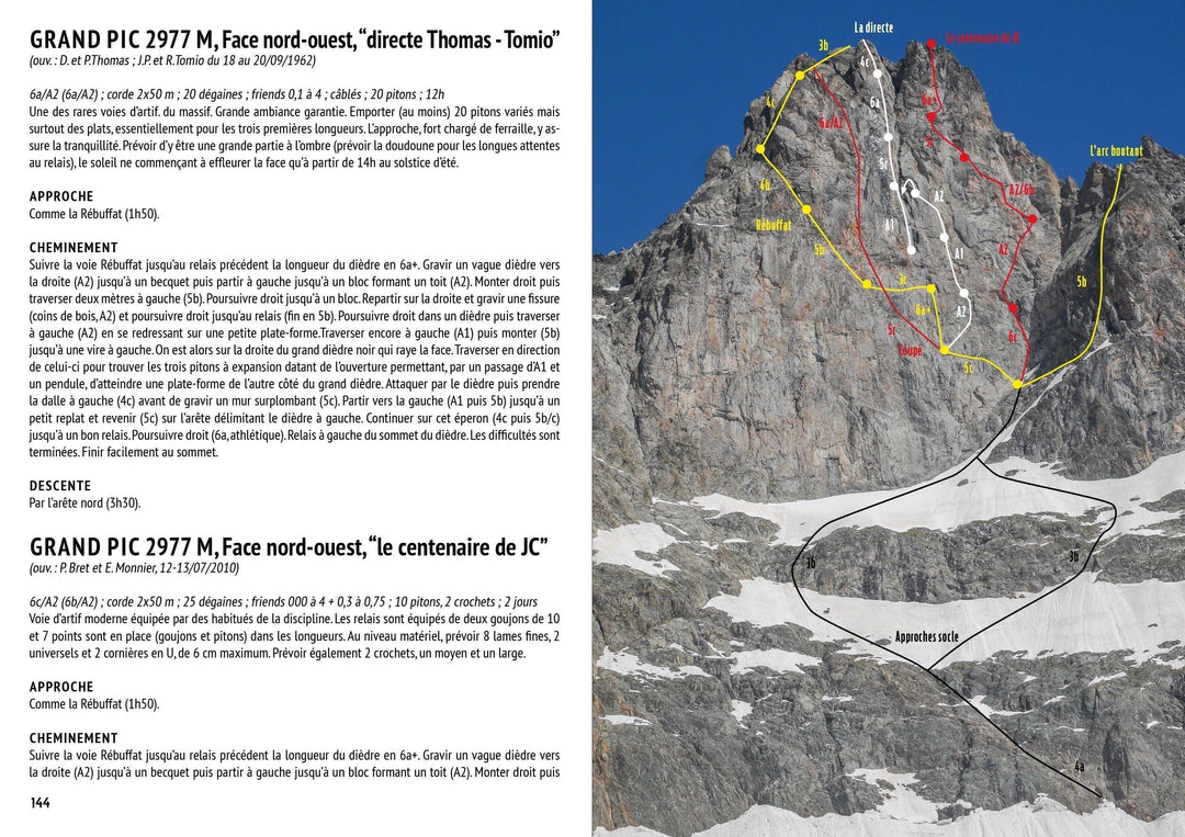 Topoguide d'escalade - Belledonne escalade | VTOPO guide de randonnée VTOPO 
