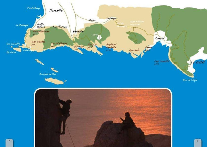 Topoguide d'escalade - Calanques escalade | VTOPO guide de randonnée VTOPO 
