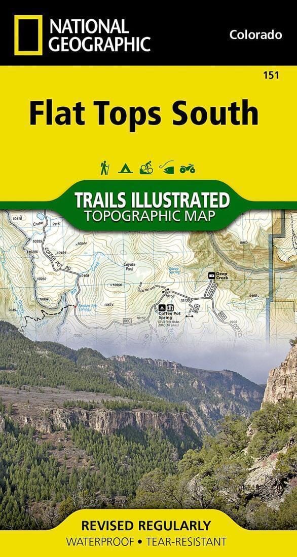 Flat Tops South by National Geographic Maps