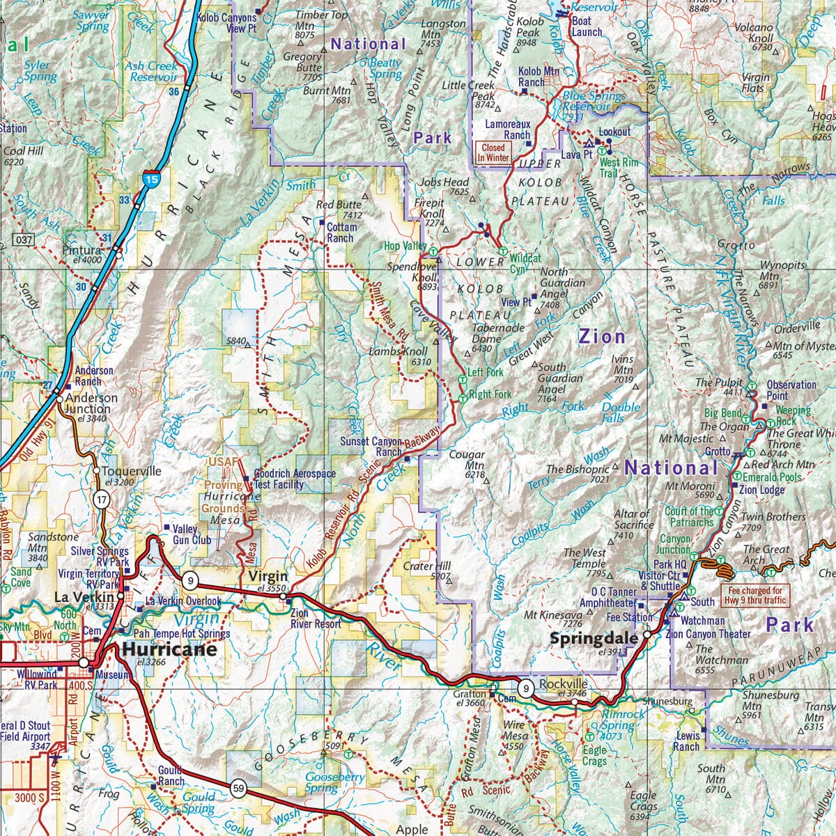 Utah Road and Recreation Atlas | Benchmark Maps atlas Benchmark Maps 